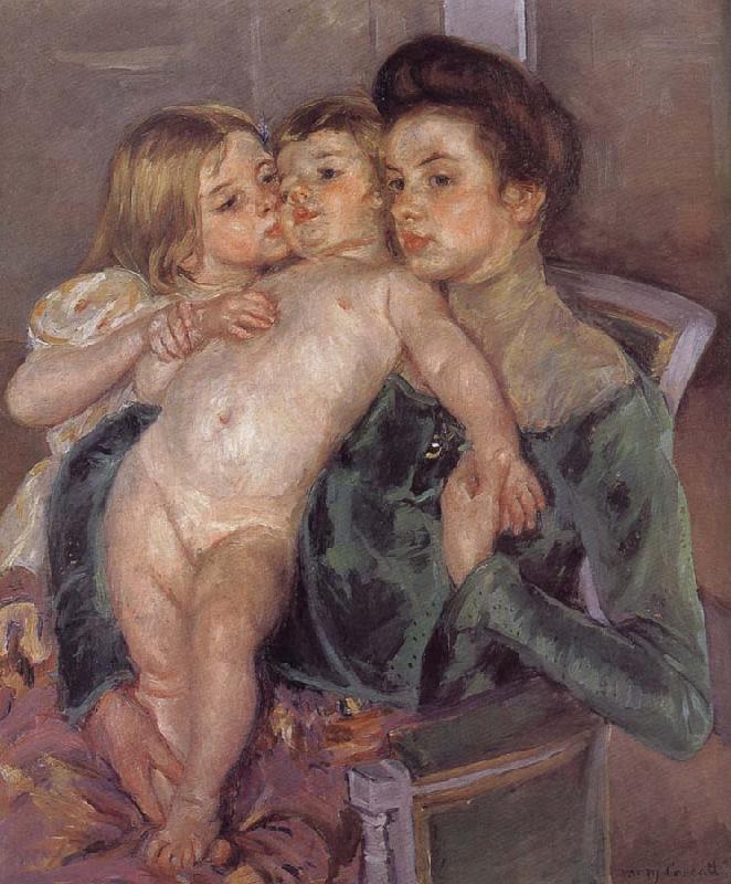 Mary Cassatt Kiss Germany oil painting art